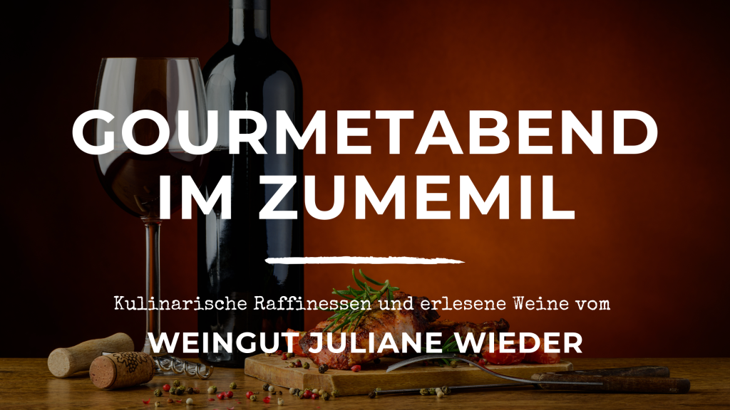 Gourmetabend mit dem Weingut Juliane Wieder | 12. November 2026